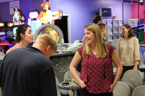 Bowling night with DB buddies